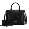 MKF Collection Liora Women's Croc Embossed Tote & Wallet Set Functional by Mia K - 2 of 4