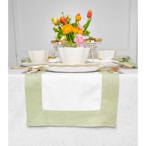 Solino Home Linen Table Runner | Contempo - 1 of 4