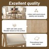 YOOCOZZ  5-Piece Extendable Round Dining Set with Table and Chairs - 4 of 4