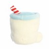 Aurora Mini Kris Milk Palm Pals Festive Stuffed Animal White 4" - 4 of 4