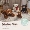Bearington Snuggly Ben Plush Stuffed Animal Brown Grizzly Bear, 14" - 2 of 4