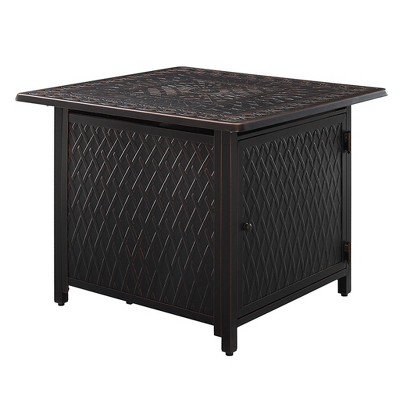 Cartney Square Aluminum Fire Pit - Fire Sense