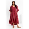 Women's Plus Size Cadence Dress - shiraz | CITY CHIC - image 2 of 4