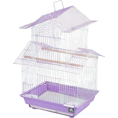 Prevue Pet Products SP1720-1 Shanghai Parakeet Cage, Yellow and White