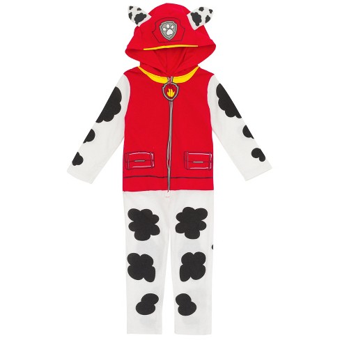 Nickelodeon Paw Patrol Marshall Toddler Boy Girl Zip Up Cosplay Coverall 2t  : Target