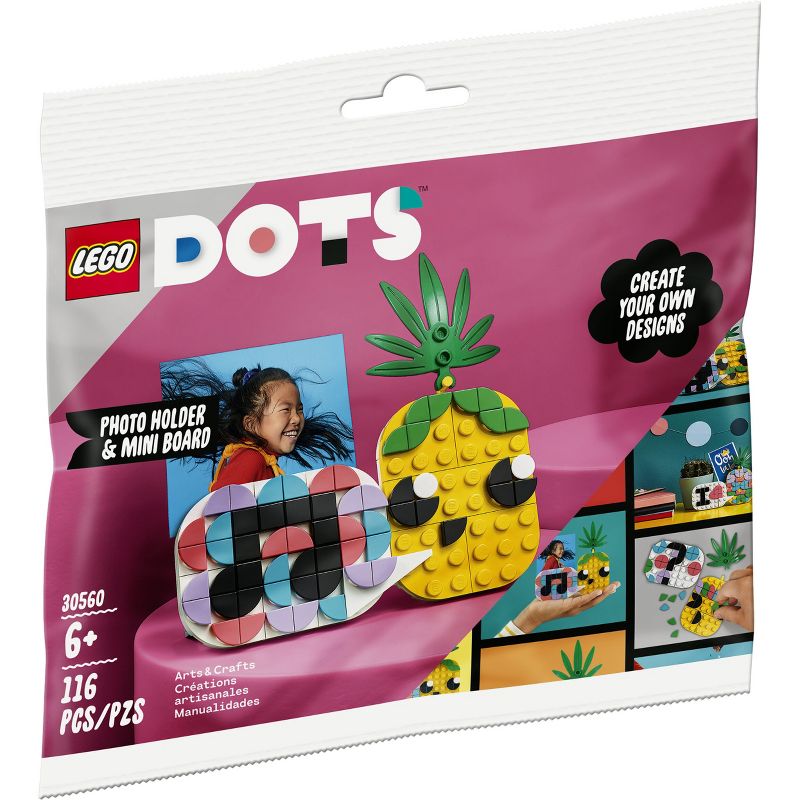 LEGO DOTS Pineapple Photo Holder and Mini Board 30560 Building Kit, 1 of 4