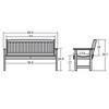 Lehigh Garden Bench - highwood - 3 of 4