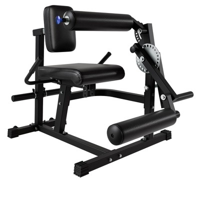 Leg Extension and Curl Machine, 3 IN 1 Leg Exercise Machine, Heavy Duty Adjustable Lower Body Machine, Leg Rotary Extension Machine for Home Gym