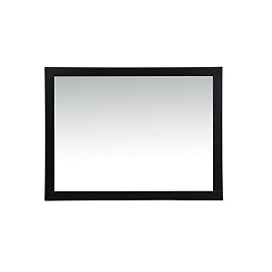 Elegant Lighting Aqua vanity mirror 48x36 inch in black - 1 of 4
