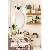 TEHOME 20 in. W x 30 in. H Novelty/Specialty Irregular Arched Frameless Beveled Surface Mounted Medicine Cabinet with Mirror - 3 of 4