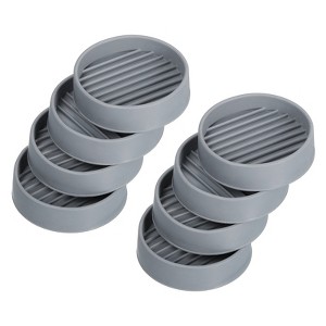 Unique Bargains Round Non-Slip Furniture Chair Leg Floor Protectors 8 Pcs - 1 of 4