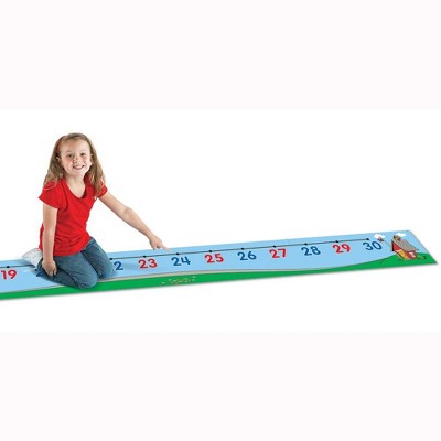 Learning Resources 0-30 Number Line Floor Mat, Ages 5+