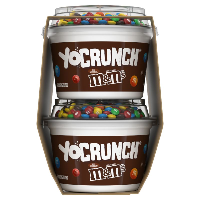 YoCrunch Low Fat Vanilla with M&#38;Ms Yogurt - 4ct/4oz Cups, 6 of 12