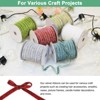 Unique Bargains Metallic Velvet Flexible Ribbon for Crafts 3/8 Inch x 50 Yards 1 Pc - 4 of 4