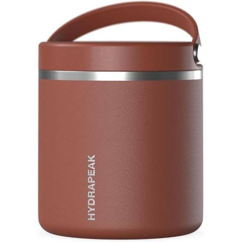Hydrapeak Stainless Steel Vacuum Insulated Wide Mouth Thermos Food Jar For  Hot Food And Cold Food Gingerbread 25 Oz : Target