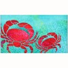 Olivia’s Home Red Crab Tapestry Doormat – Indoor Coastal Accent Mat, 22" x 32", Nautical Marine Theme with Bold Artistic Design - 2 of 3