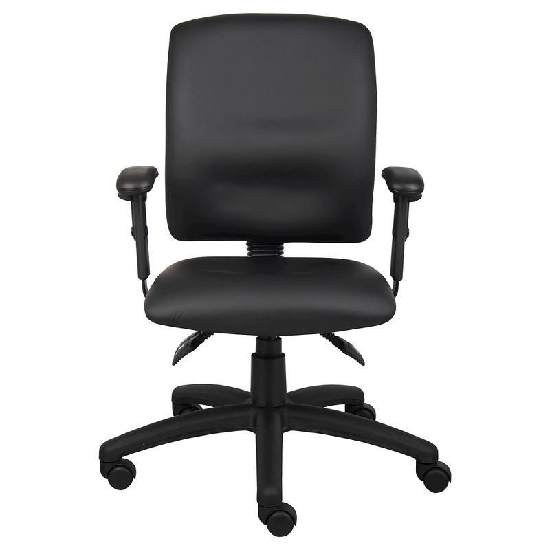 Multi-Function Fabric Task Chair with Adjustable Arms Black - Boss Office Products, 4 of 16