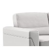 HomeStock Light Grey Loveseat PVC - 3 of 4