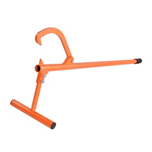 VEVOR Timberjack, 48 in, Heavy Duty Log Lifter with Metal Handle, Log Roller with Adjustable Cant Hook, for Logs Ups to 15" Dia, Orange - 1 of 4