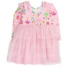 RuffleButts Girls Flutter Tulle Long Sleeve Twirl Dress - 2 of 2
