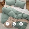 Bedsure Duvet Cover Set – Prewashed Extra Soft Bedding with Zipper Closure - 3 of 4