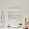 Wall-Mounted Mirror Rectangle Bathroom Vanity Mirrors Framed Mirrors Aluminum Framed Bathroom Mirror - 4 of 4