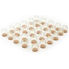 Stockroom Plus 32 Pieces Anti-Slip PVC Leg Caps with Felt Pads (1.3 in) - 4 of 4