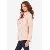 Roaman's Women's Plus Size Gem Stud Big Shirt - 4 of 4