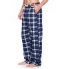 Ashford & Brooks Mens Super Soft Flannel Plaid Pajama Sleep Pants - 2 of 4