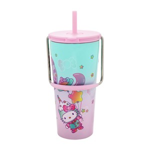 Hello Kitty & Friends Sweets Outfits 20 Oz Blue & Purple Stainless Steel Tumbler - 1 of 4