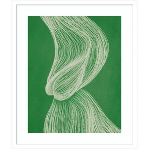 Amanti Art Emerald Motion II by Incado Wood Framed Wall Art Print - 1 of 4