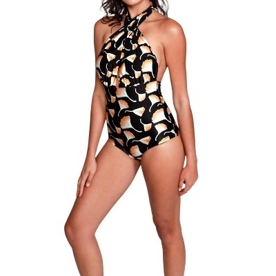 Women's Halter One Piece Swimsuit - Sauipe