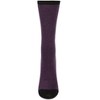 Memoi Women's Soft Tipped Flat Knit Cashmere Blend Crew Socks - 2 of 3