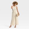 Women's Modern Gauze Jumpsuit - A New Day™ - 3 of 3