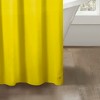 RT Designers Collection Home 3 Gauge Peva Stylish Shower Curtain Liner 70" x 72" Yellow - 2 of 3
