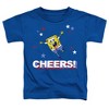 Toddler Boys' Spongebob Squarepants Cheers! It'S 4th Of July T-Shirt Royal - 2 of 4
