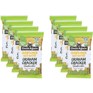 Once Again Graham Cracker Sunflower Seed Butter - Case of 8 - 1.59 oz - 1 of 2