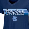 NCAA North Carolina Tar Heels Women's V-Neck T-Shirt - 3 of 3