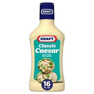 Kraft Classic Caesar Dressing, 16 fl oz Bottle, Pack of 2 - 1 of 1