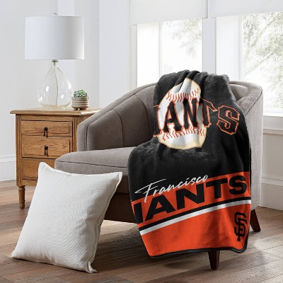 MLB San Francisco Giants 46&#34;x60&#34; Spirited Silk Touch Throw Blanket_1