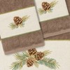 Linum Home Textiles 100% Turkish Cotton PIERRE Embellished Towel Set - 2 of 2