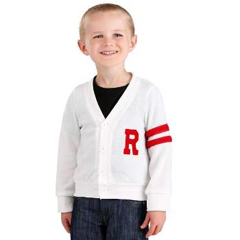 HalloweenCostumes.com Grease Deluxe Rydell High Letterman Sweater for Toddlers.
