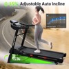 3.5HP Foldable Electric Treadmill for Home with Auto Incline, Shock Absorption, Pulse Sensor, Bluetooth Speaker & FITSHOW App - 4 of 4