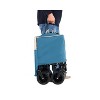 Foldable Extended Wagon with Extra Large Capacity, Heavy Duty Utility Cart with All Terrain Wheels for Camping, Garden, Beach, Shopping-The Pop Home - 3 of 4