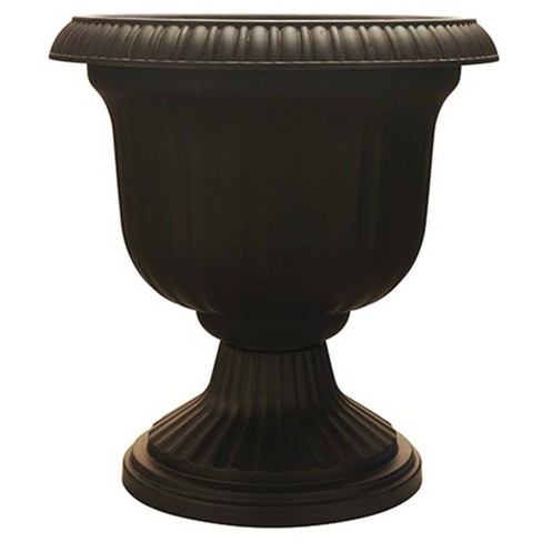 Southern Patio Lightweight 19 Inch Round Outdoor Utopian Urn Accent Pot ...