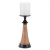 Tapered Wood and Metal Candle Holder (Set of 2) - 3 of 4