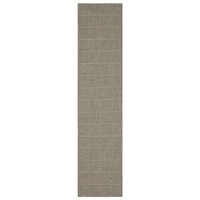 Oriental Weavers Caicos CA04B Grey/ Light Grey Indoor/Outdoor Area Rug - 1'10" x 7'6"