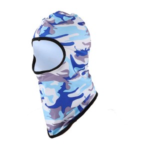 Unique Bargains Ice Silk Camouflage Balaclava Face Mask 1 Pc - 1 of 4