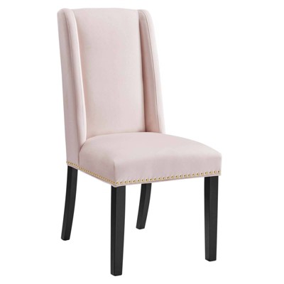 Baron Performance Velvet Dining Chairs - Thumbnail 2