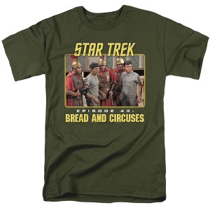 St Original Episode 43 Adult T-Shirt Military Green 3X Large - 1 of 4
